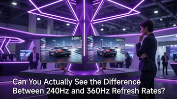 Can You Actually See the Difference Between 240Hz and 360Hz Refresh Rates?