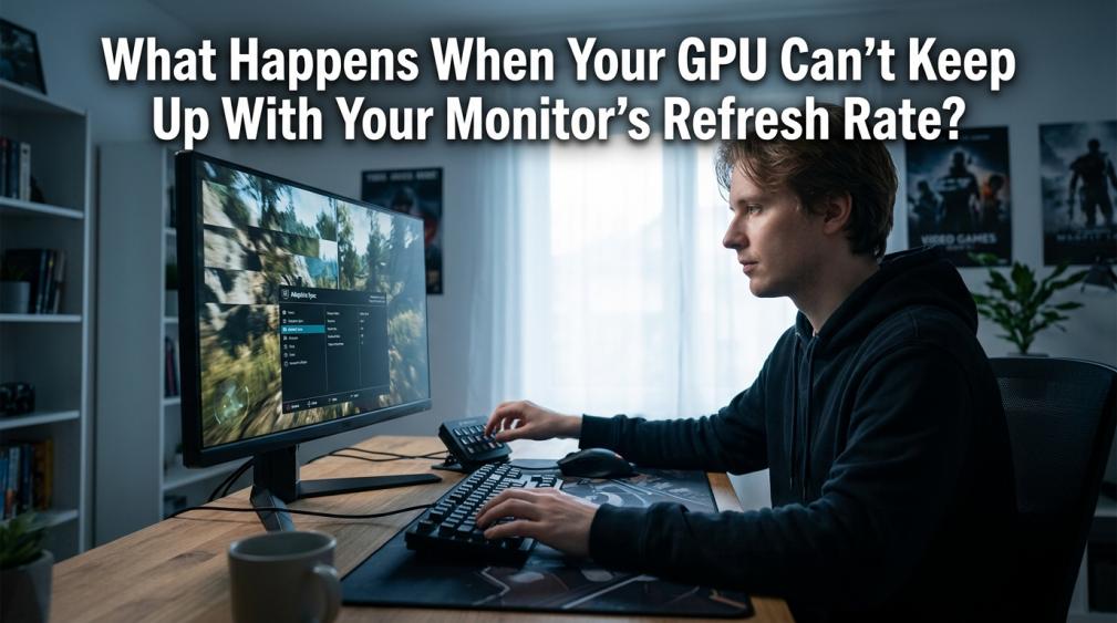 What Happens When Your GPU Can’t Keep Up With Your Monitor’s Refresh Rate?