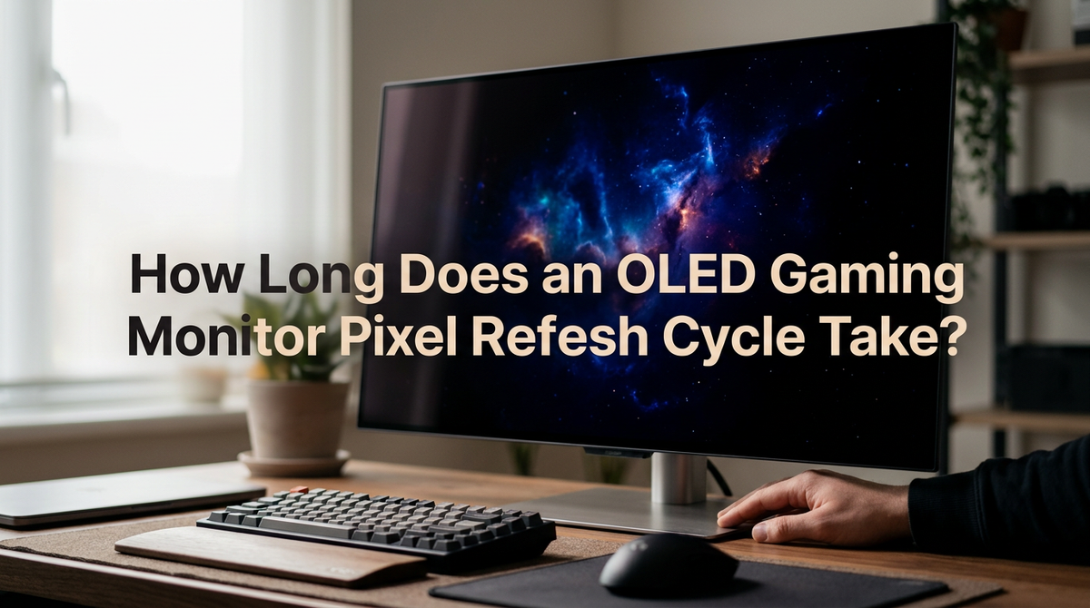 OLED Pixel Refresh Cycle Time on Gaming Monitors