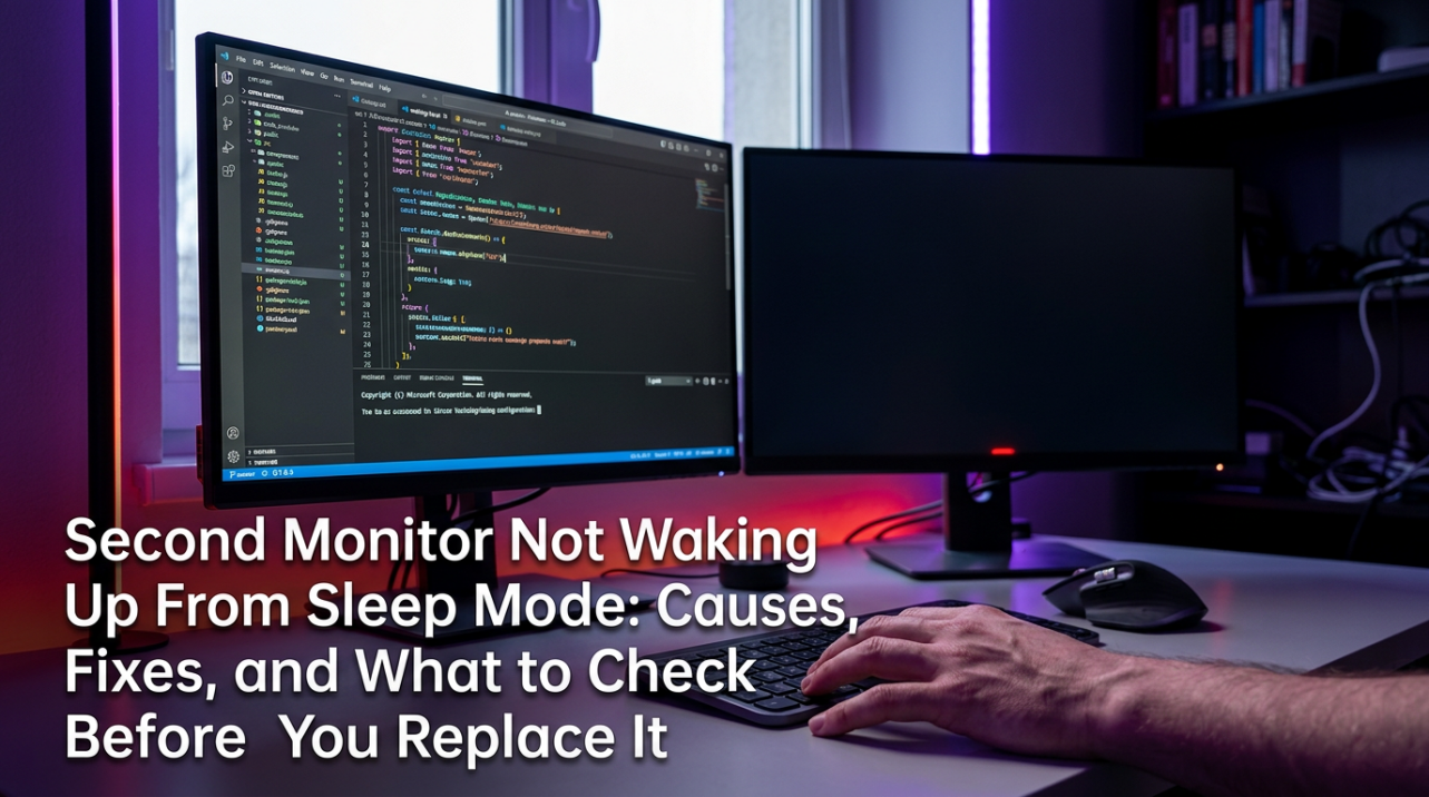 Second Monitor Not Waking Up From Sleep Mode: Causes, Fixes, and What to Check Before You Replace It