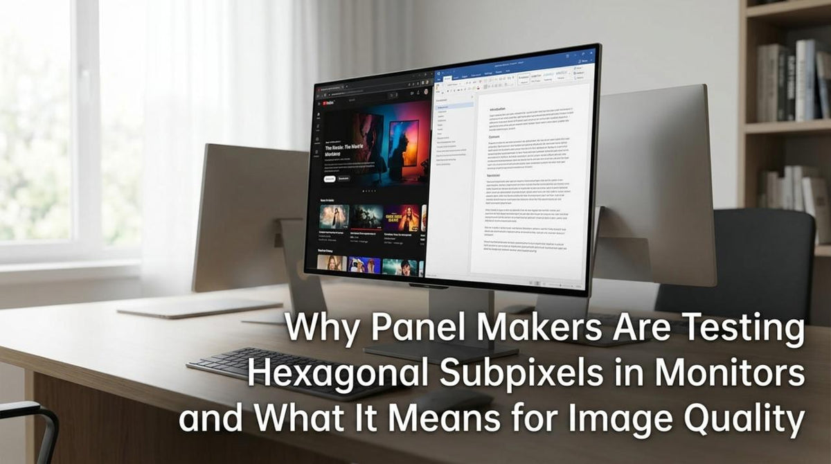 Hexagonal Subpixels: Impact on OLED Monitor Image Quality