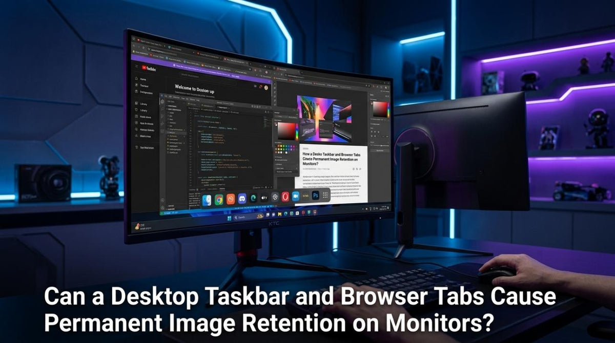 Monitor Burn-In From Taskbars: Is It a Real Risk?