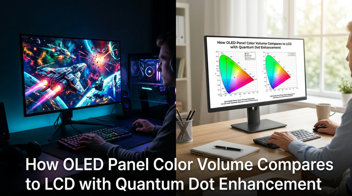 OLED vs. QLED: A Guide to Color Volume & Brightness