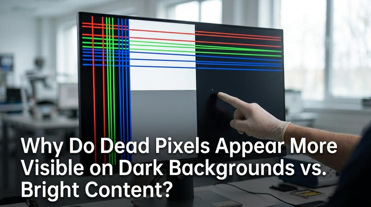 Dead Pixels on Dark Screens? Here's What It Means