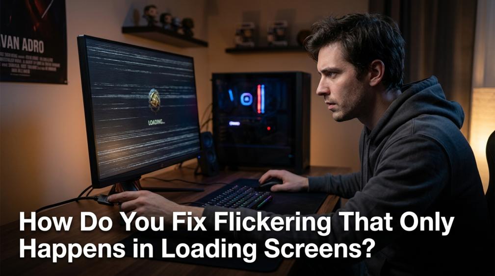 How Do You Fix Flickering That Only Happens in Loading Screens?