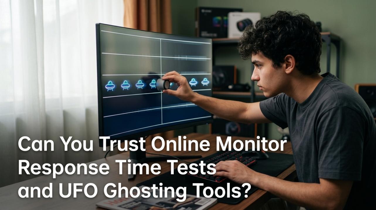 Can You Trust Online Monitor Response Time Tests and UFO Ghosting Tools?
