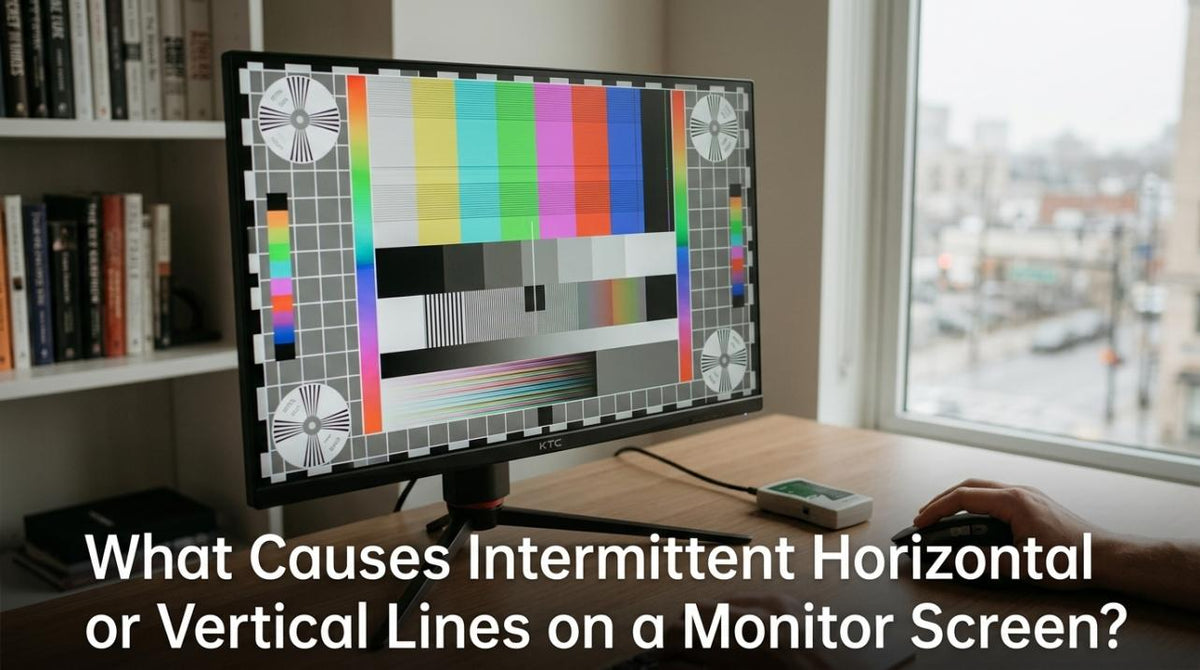Fix Horizontal or Vertical Lines on Your Monitor Screen