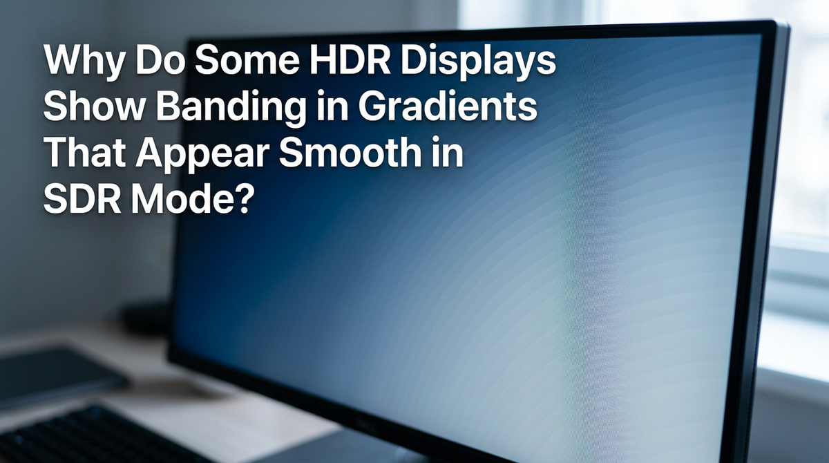 Hdr Gradient HDR Banding Explained: Causes & Solutions for Displays