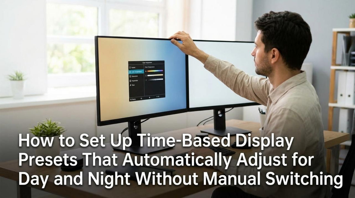 Time-Based Display Presets: Automate Day & Night Settings