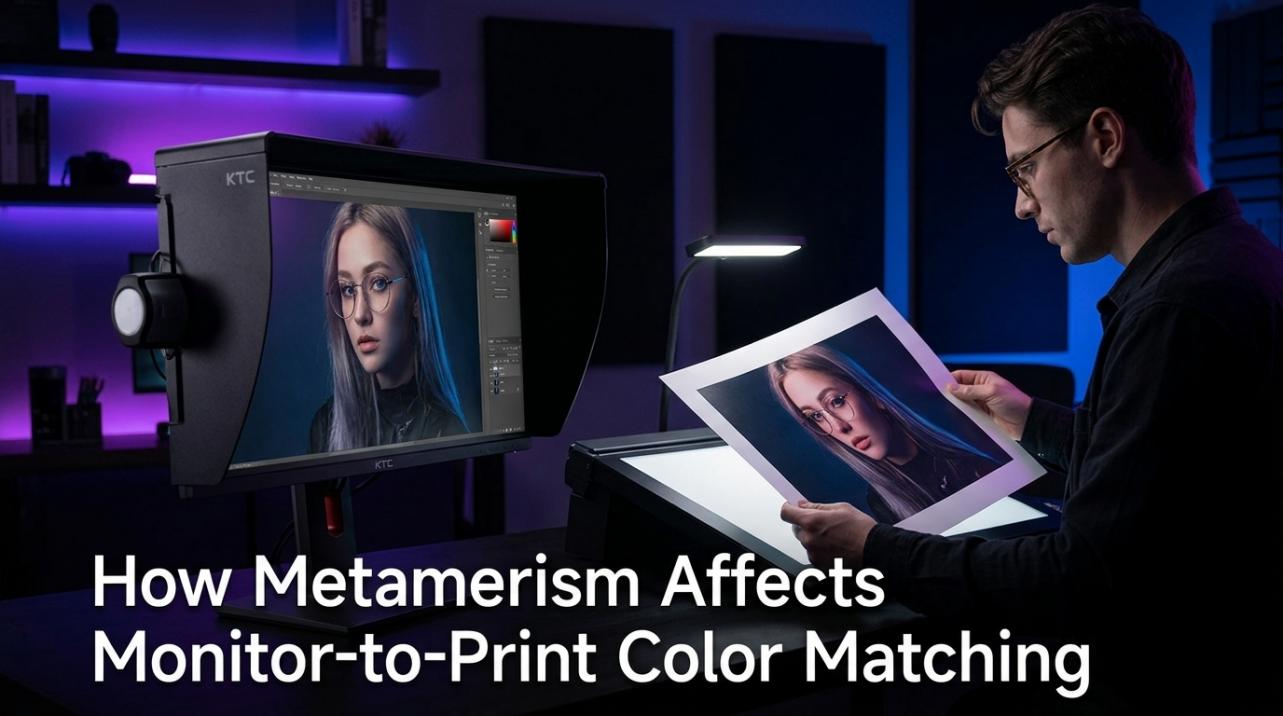 How Metamerism Affects Monitor-to-Print Color Matching
