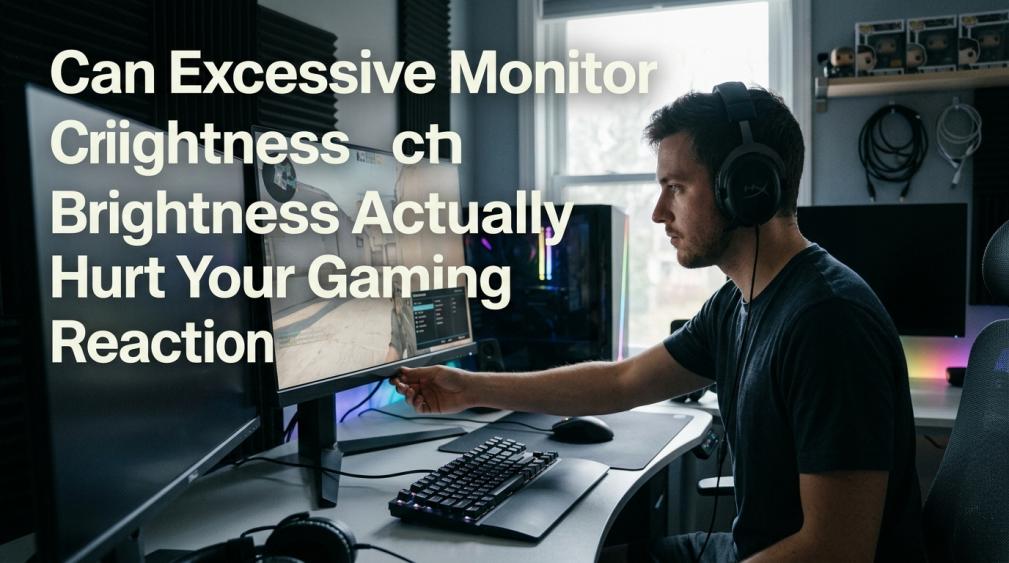 How Monitor Brightness Can Hurt Your Reaction Time