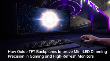 How Oxide TFT Backplanes Improve Mini-LED Dimming Precision in Gaming and High-Refresh Monitors