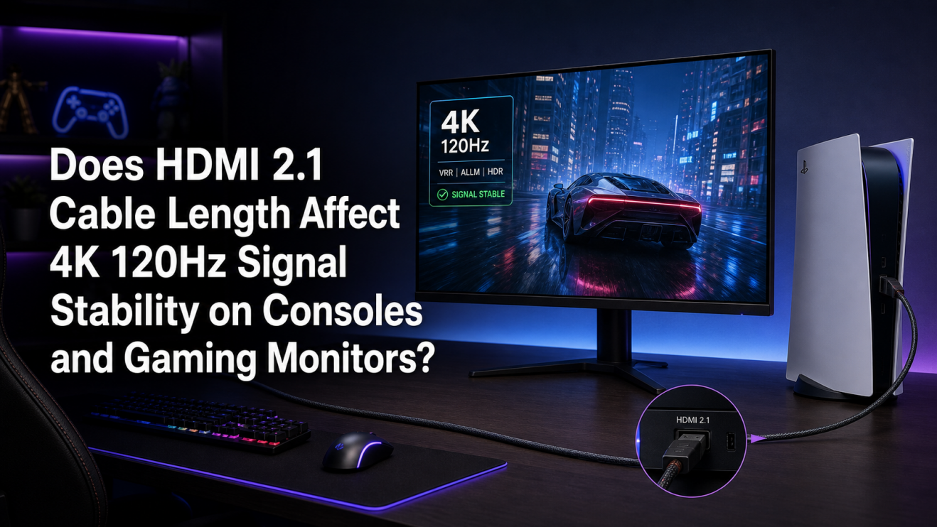 Does HDMI 2.1 Cable Length Affect 4K 120Hz Signal Stability on Consoles and Gaming Monitors?