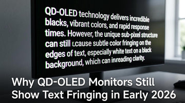 Why QD-OLED Monitors Still Show Text Fringing in Early 2026