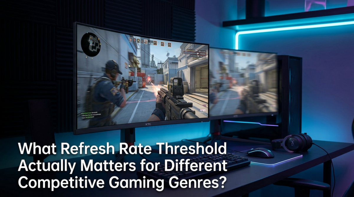 Refresh Rate for Competitive Gaming: The Best Hz by Genre