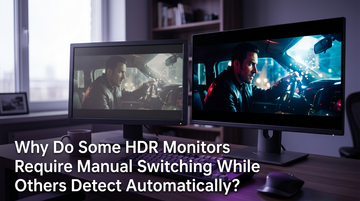 Why Do Some HDR Monitors Require Manual Switching While Others Detect Automatically?