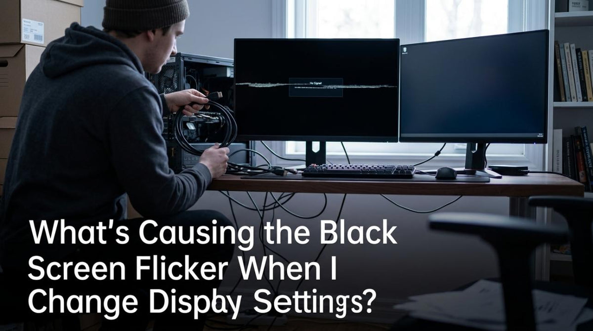 Fix Black Screen Flicker When Changing Display Settings