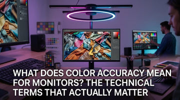 What Does Color Accuracy Mean for Monitors? The Technical Terms That Actually Matter