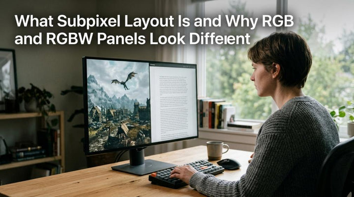 Rgbw Layout Subpixel Layout Explained: Why RGB & RGBW Panels Differ