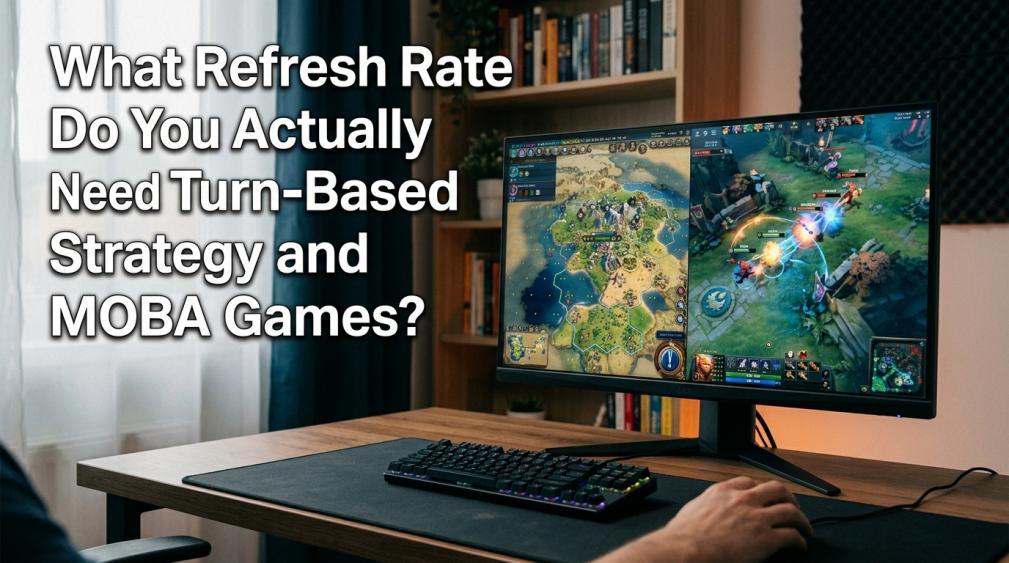 What Refresh Rate Do You Actually Need for Turn-Based Strategy and MOBA Games?