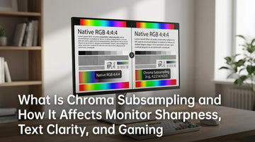What Is Chroma Subsampling and How It Affects Monitor Sharpness, Text Clarity, and Gaming