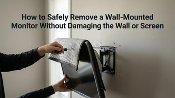 How to Safely Remove a Wall-Mounted Monitor Without Damaging the Wall or Screen