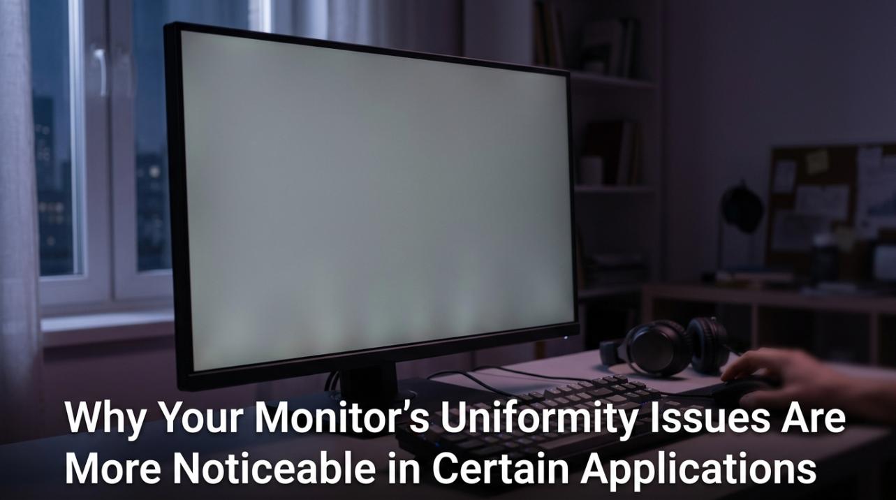 Why Your Monitor’s Uniformity Issues Are More Noticeable in Certain Applications