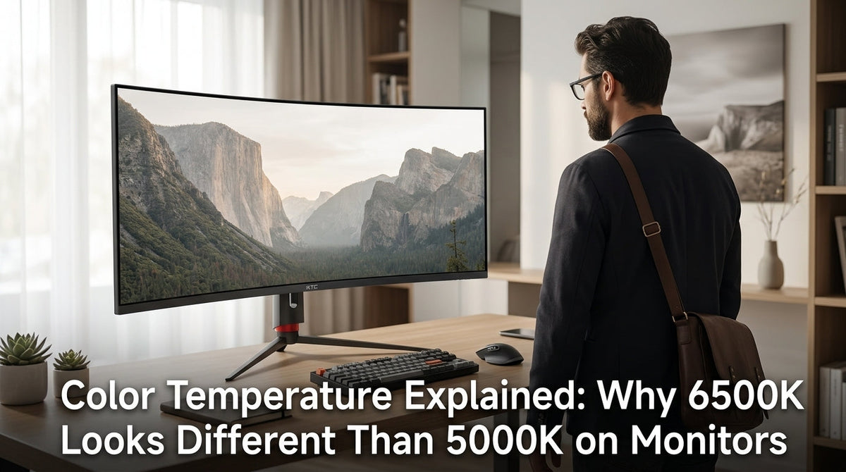 Monitor Color Temperature: 6500K vs 5000K Explained