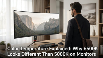 Color Temperature Explained: Why 6500K Looks Different Than 5000K on Monitors