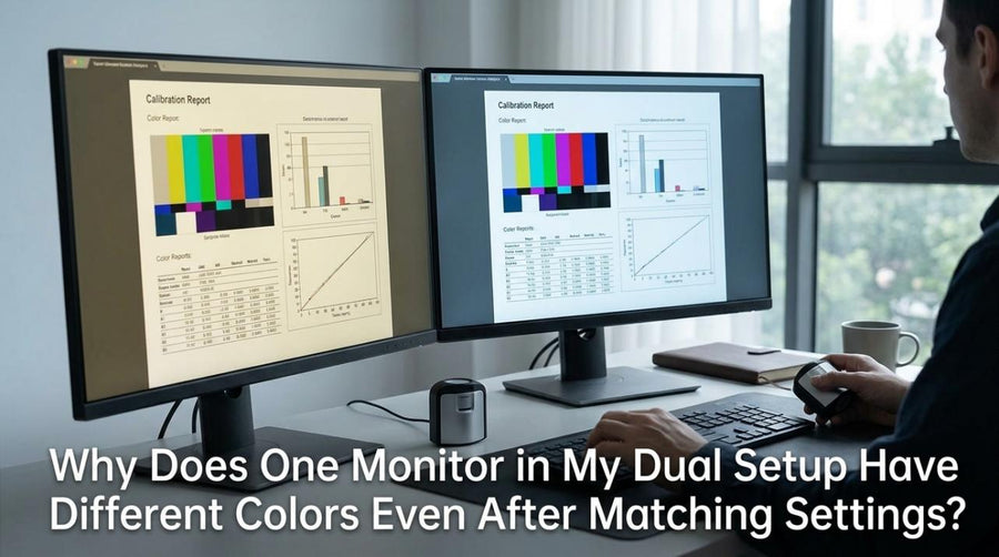 Why Dual Monitors Have Different Colors (& How to Fix)