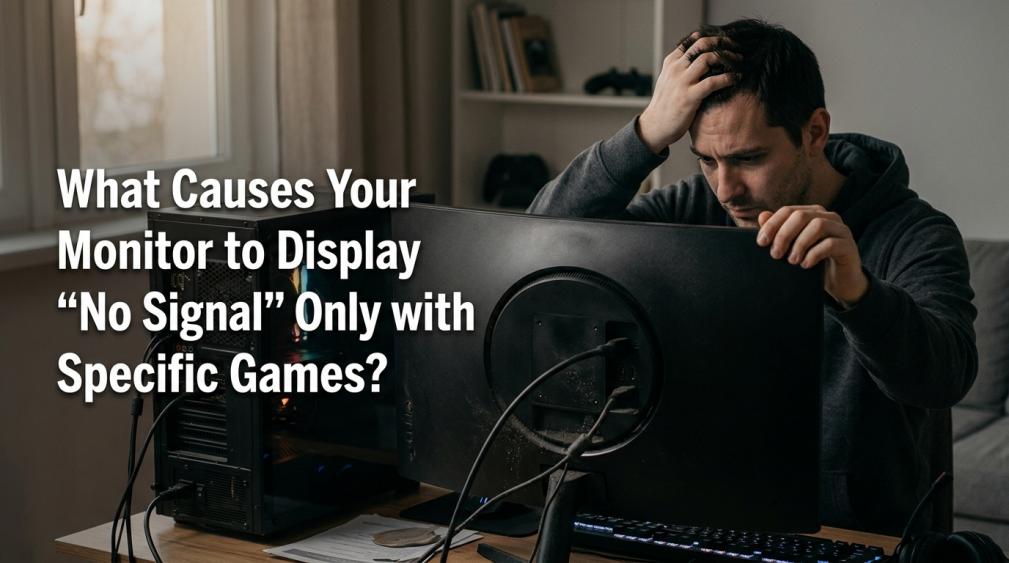 What Causes Your Monitor to Display “No Signal” Only with Specific Games?