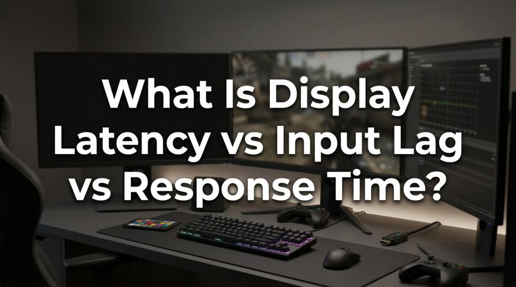 What Is Display Latency vs Input Lag vs Response Time?