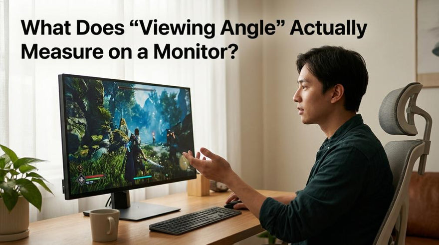 What Does “Viewing Angle” Actually Measure on a Monitor?