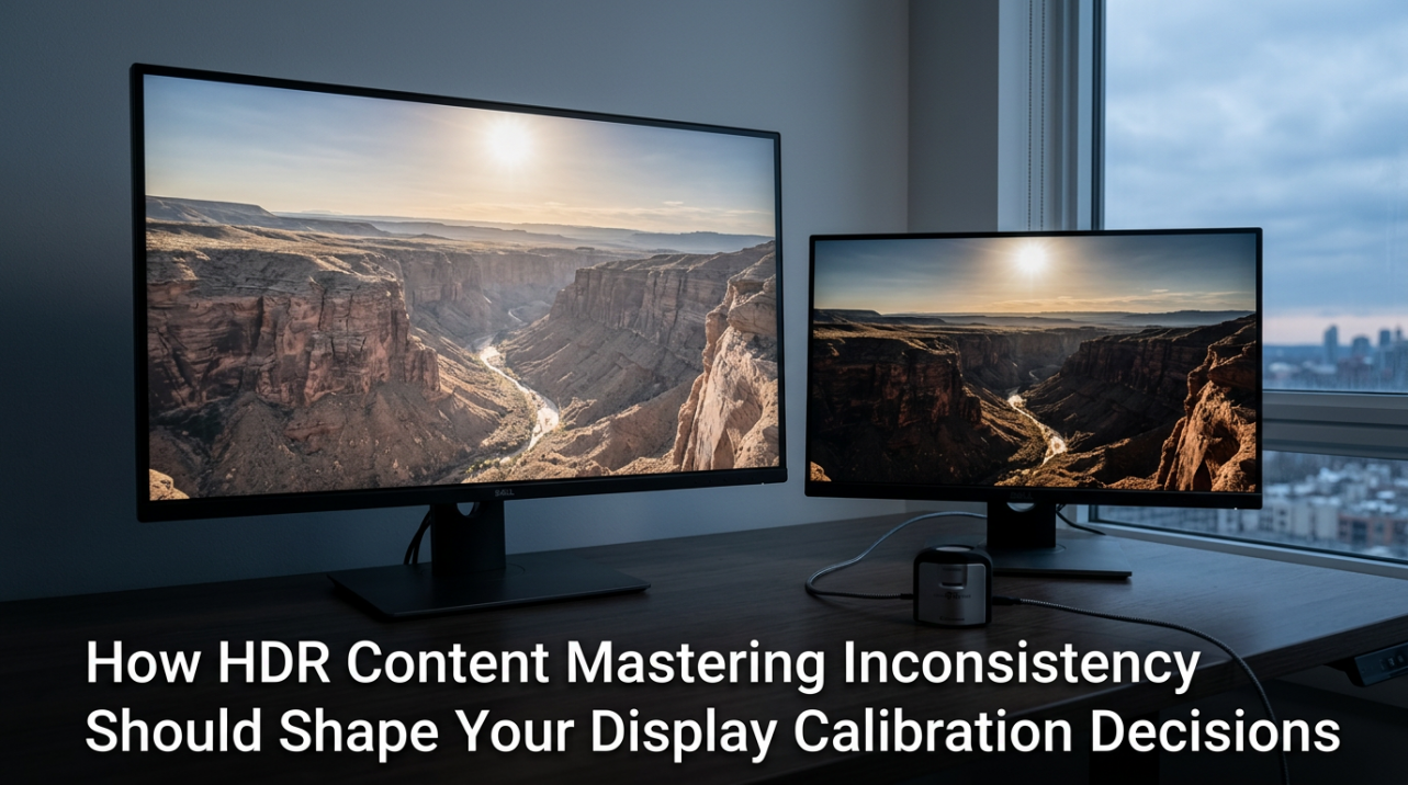 How HDR Content Mastering Inconsistency Should Shape Your Display Calibration Decisions