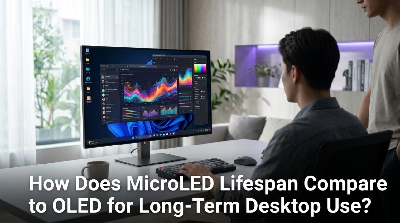 How Does MicroLED Lifespan Compare to OLED for Long-Term Desktop Use?
