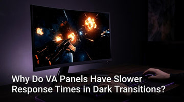 Why Do VA Panels Have Slower Response Times in Dark Transitions?