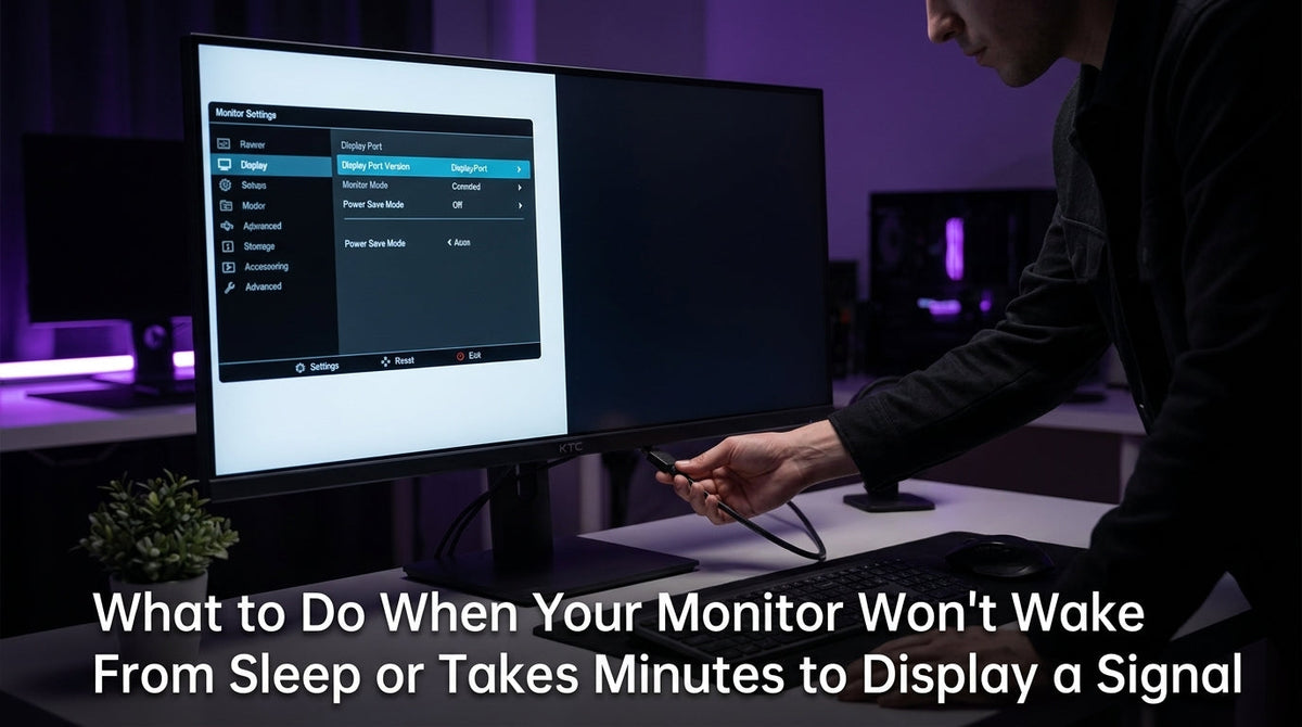 Monitor Won't Wake From Sleep: Troubleshooting Guide