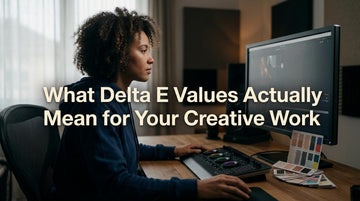 What Delta E Values Actually Mean for Your Creative Work