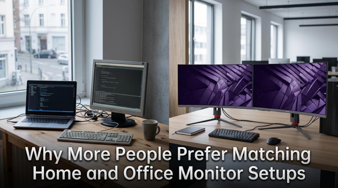 Why More People Prefer Matching Home and Office Monitor Setups