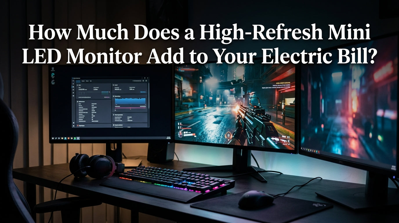 Computer Monitor Bill Mini LED Monitor Power Consumption & Your Electric Bill
