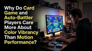 Why Do Card Game and Auto-Battler Players Care More About Color Vibrancy Than Motion Performance?