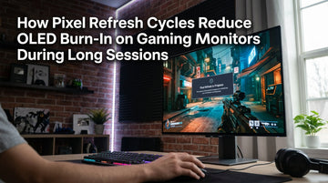 How Pixel Refresh Cycles Reduce OLED Burn-In on Gaming Monitors During Long Sessions