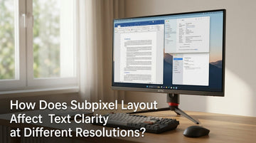 How Does Subpixel Layout Affect Text Clarity at Different Resolutions?