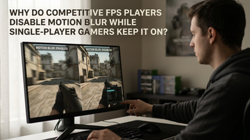 Why Do Competitive FPS Players Disable Motion Blur While Single-Player Gamers Keep It On?