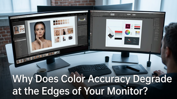 Why Does Color Accuracy Degrade at the Edges of Your Monitor?