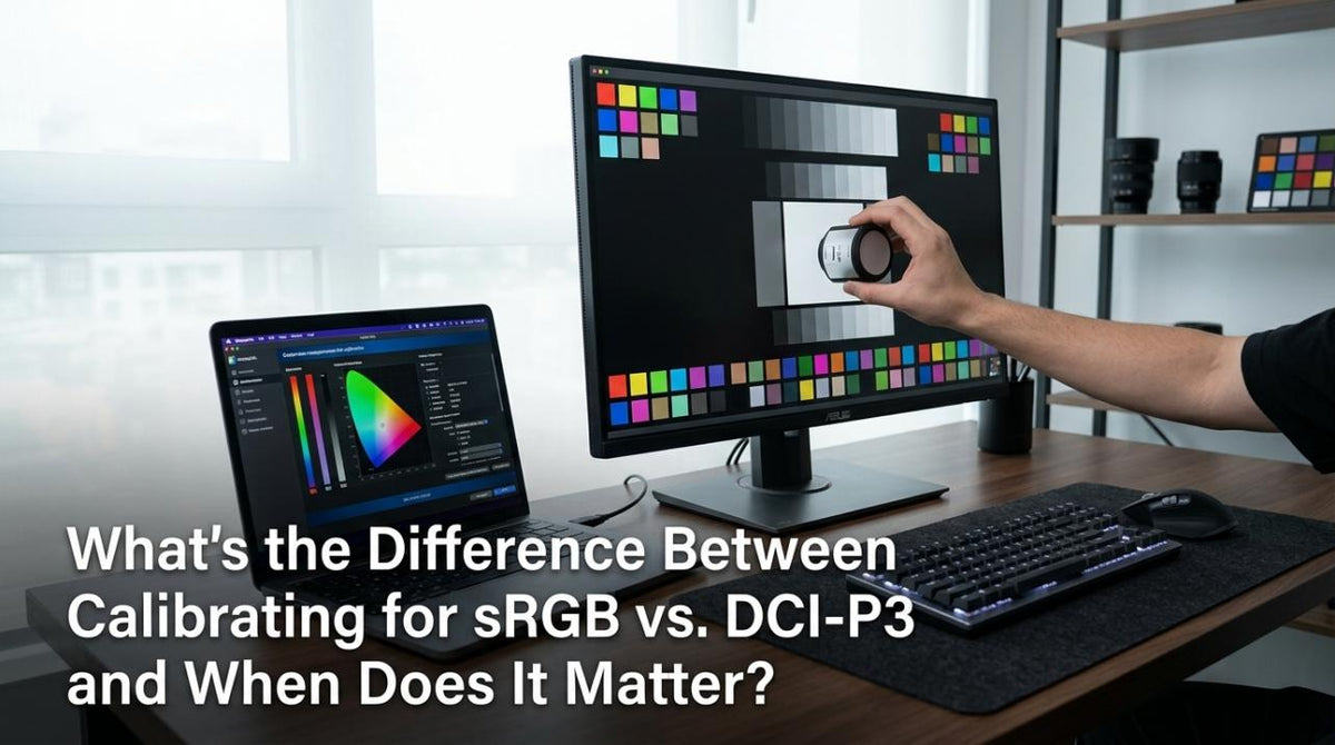 What’s the Difference Between Calibrating for sRGB vs. DCI-P3 and When Does It Matter?