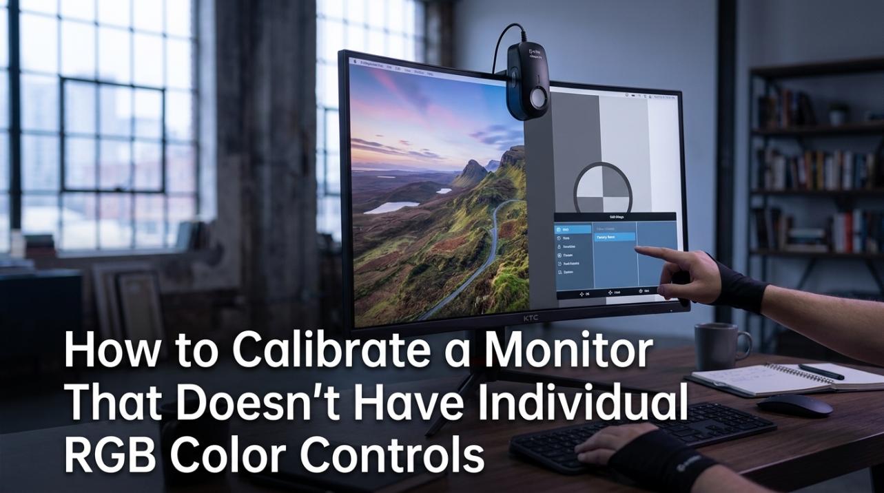 Monitor Calibration Without RGB Controls: A Practical Guide