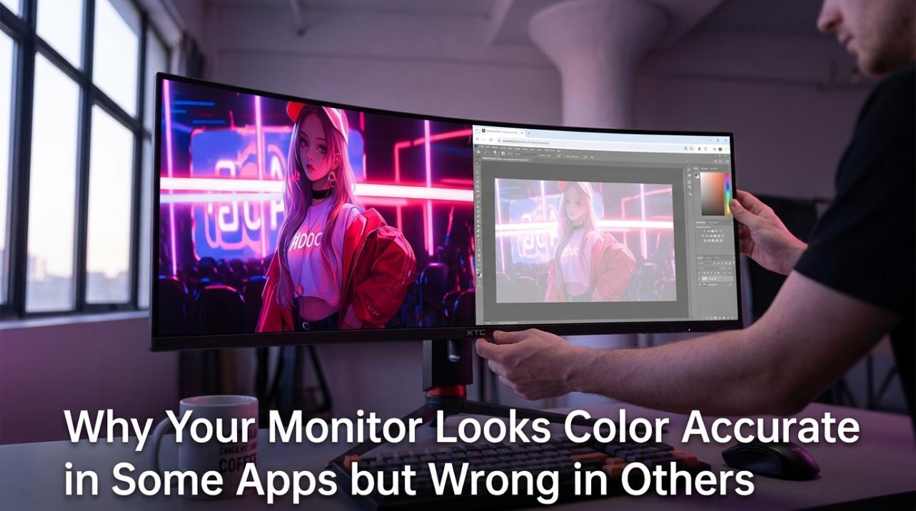 Why Your Monitor Looks Color Accurate in Some Apps but Wrong in Others