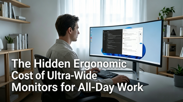 The Hidden Ergonomic Cost of Ultra-Wide Monitors for All-Day Work