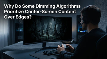 Why Do Some Dimming Algorithms Prioritize Center-Screen Content Over Edges?
